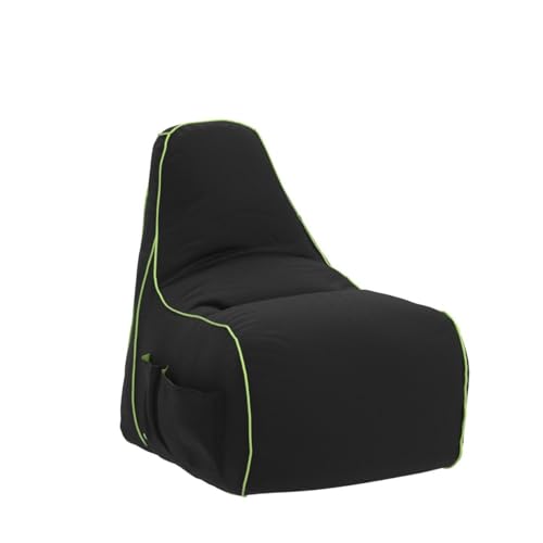 Game Over 8-Bit Kids Children Mini Video Gaming Bean Bag Chair | Indoor Living Play Room | Side Pockets for Controllers | Headset Holder | Ergonomic Design for the Dedicated Young Gamer (Fel Magic)