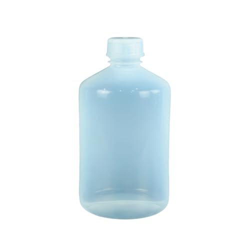 NJbinglab PFA 2000ml Lab Bottle with GL45 Closure, for Storage and Handling of High-purity Reagents