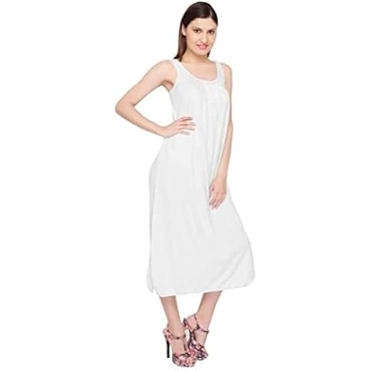 Cotton Full Length Camisole Plus Size