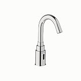 Sloan SF-2250 Sensor Activated Touch-Free Faucet, Commercial Grade with Mounting Hardware - 2.2 GPM Battery-Powered Deck-Mounted Gooseneck...