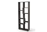 argonauta libreria irregolare cm 70 x 24 x 178 h grigio