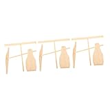 BESTOYARD 3sätze Crepe Spreader Und Spatel Kit Küchenutensilien Gleichmäßigen Verteilen Von Pfannkuchen-teig Für Zuhause Restaurants Und Pfannkuchenläden