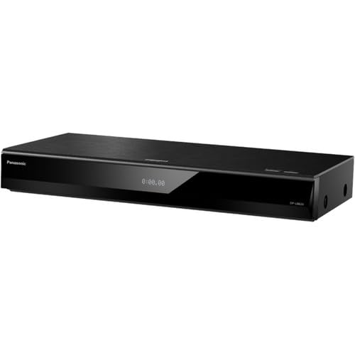 Image of Panasonic DP-UB820-K 4K UHD Blu-ray Player With HDR10+, Dolby Vision, Network Streaming + HDMI Cables + Network and Optical Audio Cables