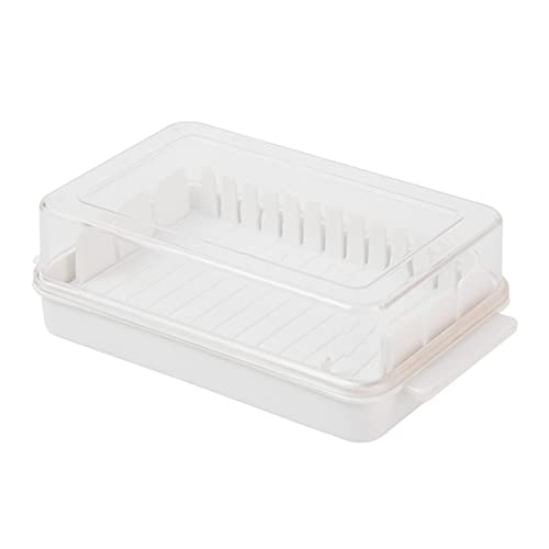 Souhgaue Butter Cutting Storage Box Butter Dish Cutter with Lid Transparent Cheese Slicer Tray Container Household Kitchen Tool 1