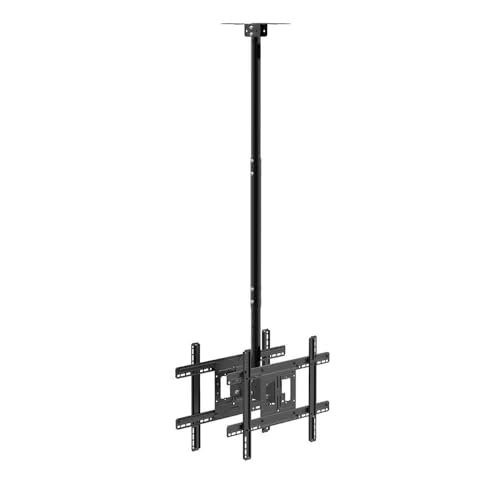 Image of Audiovan Dual Side Heavy Duty Led TV Ceiling Mount Adjustable Bracket, TV Wall Mount Bracket Fits 32-70 Inch LCD LED 4K TVs, Flat Screen Display, Adjustable Height Telescoping Tilt and Swivel