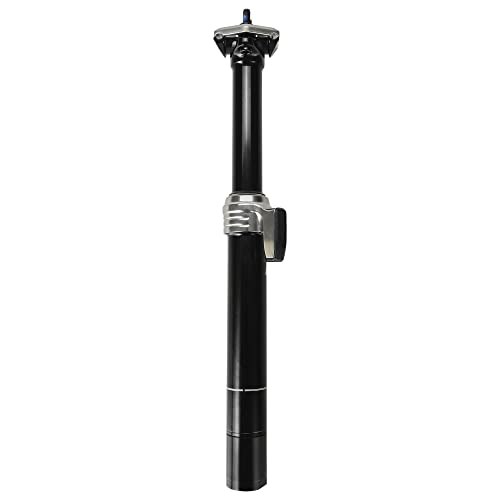 XLC Tija de sillín telescópica All MTN, Adultos Unisex, Negro, 30,9 mm (400 mm)