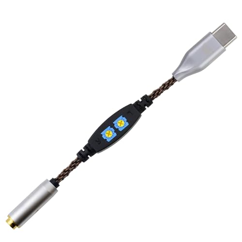 okcsc ADC8 変換ケーブル インピーダンスアダプタ 0-100Ω調整可能 イヤホンジャック 変換 Type-C(オス)- 4.4mm(メス) 8芯 OFC 低域調整機能搭載 イヤホン・ヘッドホン、アンプ、オーディオプレーヤー等に適用