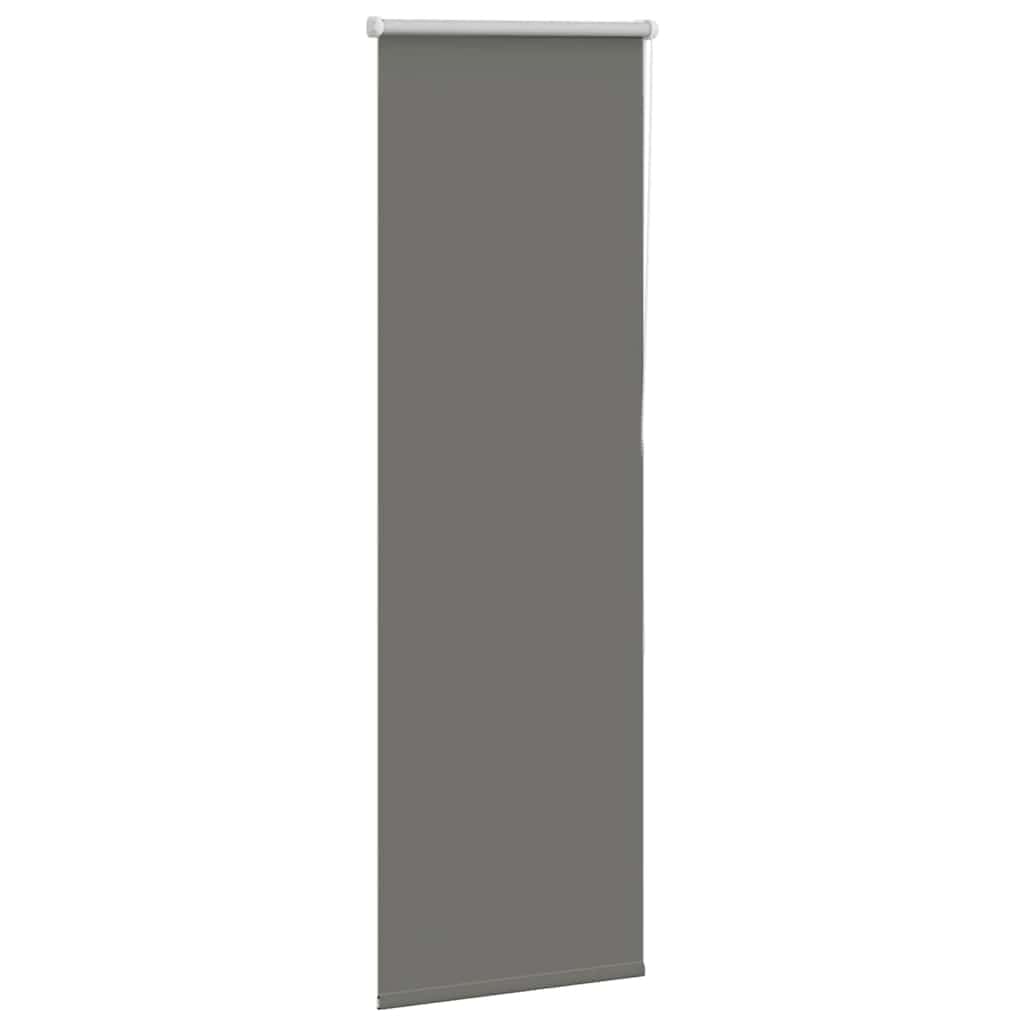Store Enrouleur occultant Gris en Polyester Largeur Tissu 50,7 cm Hauteur 175 cm avec Support Serrage sans perçage pour fenêtre Bureau Maison Salon Chambre, contrôle lumière et intimité