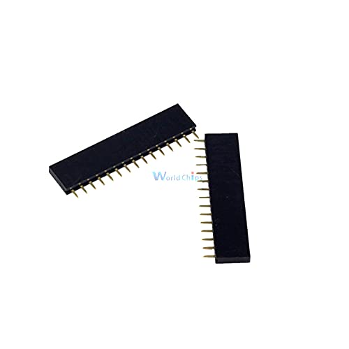 10PCS 2.54mm Single Row 15Pin Female Pin Socket Connector