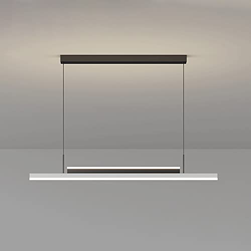Suspensions linéaires à LED de 39,3 pouces avec fil réglable 3 modes