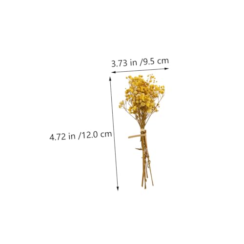 Bouquet de Flores Secas Gypsophila Natural 5 Piezas miniatura 6