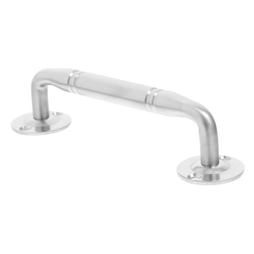 VILLFUL Handle Cabinets Cabinet Door Knobs Pull Cabinet Doors Cabinet Pull Drawer Knobs Hardware Drawer Pull Wardrobe Knob Kitchen Door Kitchen Cabinet Knob Silver Stainless Steel