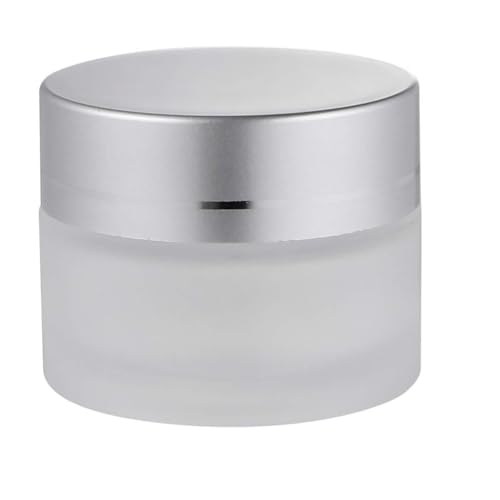 LRXIYODE 6Piezas Frascos de Vidrio Faciales de Unidades Almacenamiento Cosmético Hogar