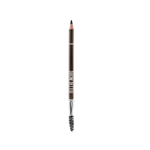 MARS Brow Better Eyebrow Pencil with Spoolie | Long-Lasting & Smudge Proof | Rich Pigemention | Natural-Looking Results | Easy to Sharpen (1.4 gm) (Dark Brown) - Image 2