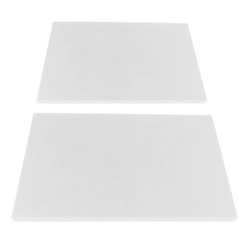 SHINEOFI Panel Aislante de Fibra Cerámica Ignífugo para Estufas y Hornos de Leña, Alta Temperatura, 10 Mm Grosor, 200x300 Mm, 2 Piezas, Aislamiento Térmico y Ahorro Energético para