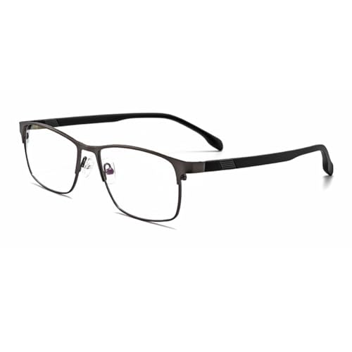 JIETIAN Herren Photochrome Lesebrille Grau +3.75