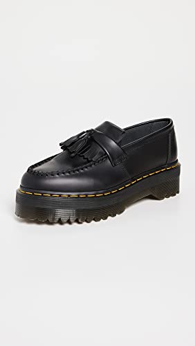 Dr. Martens Unisex Adrian Quad Leather Platform Loafers3