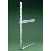 Wolf X-Ray 18106 Aluminum Caliper, Inches & Centimeters