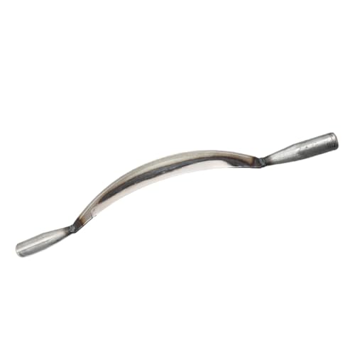 Kichvoe Herramienta para Quitar Corteza de Árboles Cuchillo Curvo de Acero Carbono, Diseño Ergonómico para Trabajos en Jardín