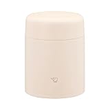 象印 スープジャー 400ml 大きめ茶碗サイズ 【おいしく保温・保冷】 食洗機対応 洗いやすい シームレスせん お弁当 広口 エクリュベージュ SW-LA40-CM