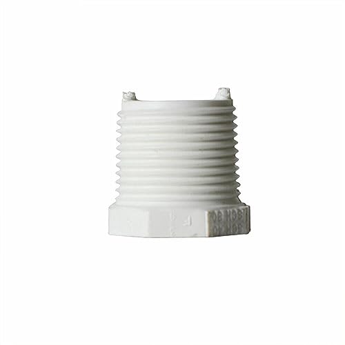 LEFITPA Replacement 3/4 Inch x 3/8 Inch Threaded x Threaded PVC Bushing SCH 40 for PrimeX 88209