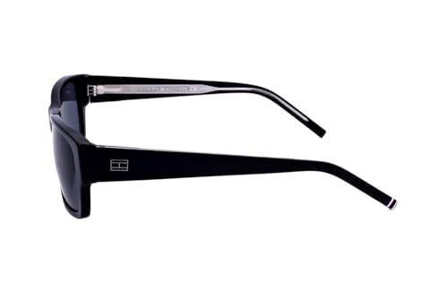 Tommy Hilfiger Men's Casual Rectangular Sunglasses, 807, 563