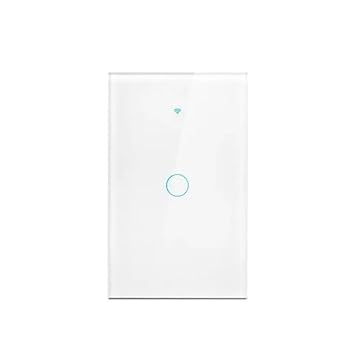 INTERRUPTOR WI-FI INTELIGENTE 01 TECLA - ALEXA SEM NECESSIDADE DE NEUTRO