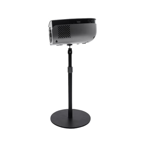 Soporte de proyector retráctil y elevable con base estable para suelo y mesa 2