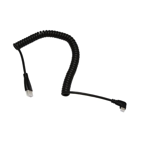 Câble Micro USB Coude Gauche Étirable pour Fixation Caméra