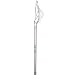 Warrior Evo Jr+ Complete Lacrosse Stick (White/Silver)