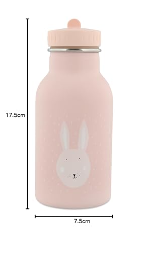 Trixie Baby Trixie Thermosflasche für Kinder, Edelstahl, 350 ml (Mrs. Kaninchen))
