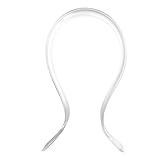 DECORNIJIA アクリル製ヘッドホンスタンド ヘッドフック対応 字型デザイン 滑らかな表面に設置可能 オーバーイヤー型ヘッドホン対応 整理収納用スタンド