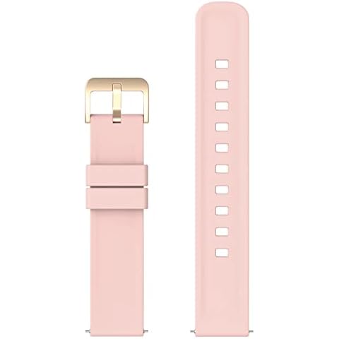 20mm Smart Watch Bands, Adjustable Soft Silicone Smart Watch Replacement Straps Quick Release Band Compatible with Samsung Galaxy Watch 4 40/44mm/Watch 4 Classic 42/46mm Cover