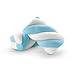 The Hampton Candy Company Blue & White Marshmallow Twists, 8.8 Oz. Bag, Blue Candy, Bulk Marshmallows