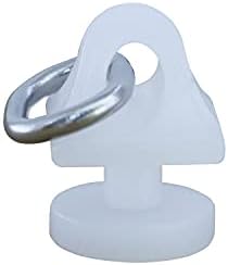 Treely 40-Pack Ceiling Track Rollers - Curtain Carrier Gliders For Drapery Rails & Shower Curtains