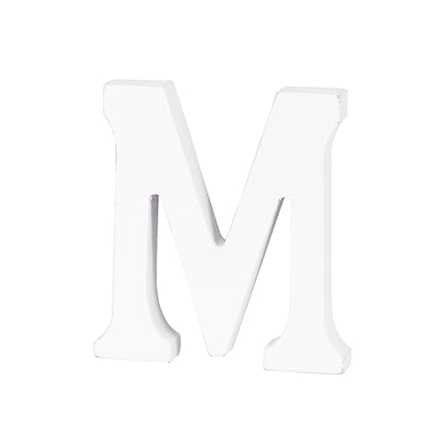 GOOHOCHY 8cm Wood Letters Decor Diy Letter for Wedding Birthday Home Store Decorative Letters for Shelf