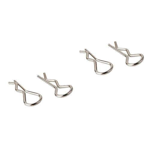 Uonlytech 200 Pcs Stainless Steel Car Body Shell Model Car Accessory for 1/10th Scale