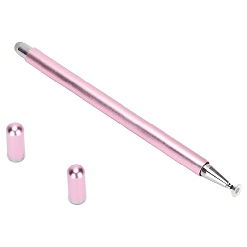 Wedinard Tablet Accessories, High Durability Fibre Tip Stylus Pens Accurate Control Aluminium Alloy Appropriate Size for Mobile Phone for Notebook Tablet(Pink)