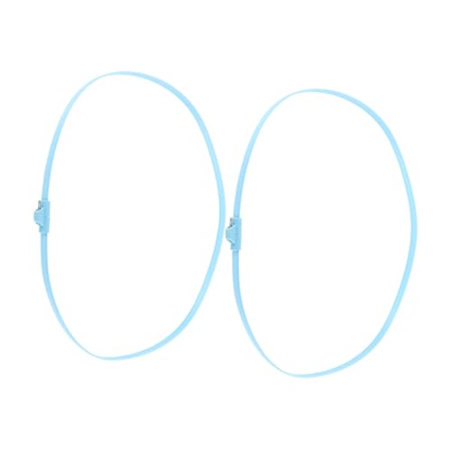 WESIEVYA 2個 厚手ファンネットフープ 耐久性強化 電動扇風機用固定リング 通用型 卓上壁掛け扇風機対応 交換部品 ファンアクセサリー