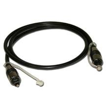 Skywalker 3ft Digital Optical Cable for TV/Audio Component with Optical Audio Port (Black)