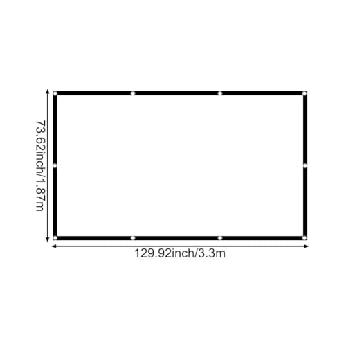 Écran de projection pliable 150 pouces pour vos soirées cinéma plein air - 6