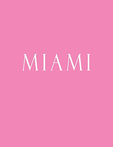Miami: Decorative Book to Stack Together on Coffee Tables, Bookshelves and Interior Design | Add Bookish Charm Decor to Your Home | Stack Deco Books ... Your unique Fashion Design style | Miami