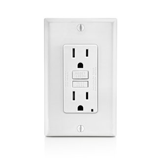 Leviton 515R NAFTA GFCI RCP WHT