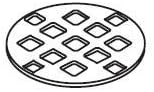 Kohler, 43070-BN, Replacement Strainer Plate, Vibrant Brushed Nickel