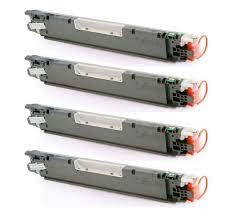 KIT 4x Toner Similar Compatível CE310A CE311A CE312A CE313A 126A | CP1025 CP1025NW |