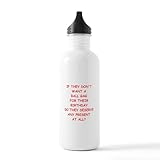 CafePress Kinky Water Bottle 1.0L (34 oz) Stainless Steel Water Bottle