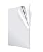 AdirOffice Acrylic Plexiglass Sheet - Transparent, Plastic Sheeting - Durable, Water Resistant & Weatherproof - Multipurpose & Ideal For Countless Uses 12’’x24’’ 1/8'' thick, Clear