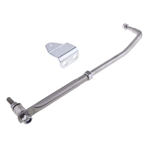 Generic Stainless Steel Outboard Steering Link Lever Tie Rod End Set for Marine Boat, as described, Silver