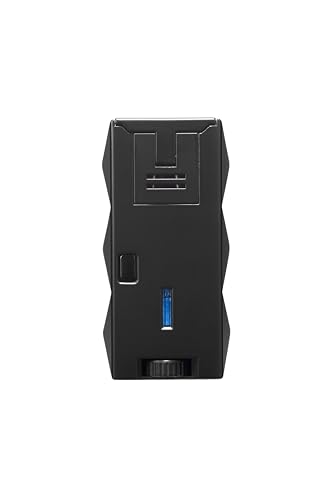 Encendedor Colibri Quasar II Doble Llama Negro miniatura 4