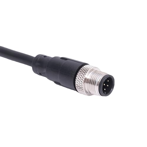 Cable conector M12 5 pines macho 2 metros miniatura 5